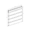 Lamelový panel FRONTO V-BLACK dub zlatý 0,25x2,95 m,5