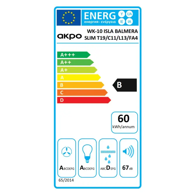 Digestor WK-10 Isla Balmera Slim Biely,5