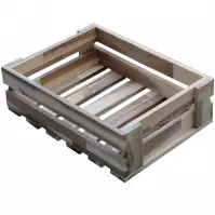 Akáciový box 42x30x11 prírodný