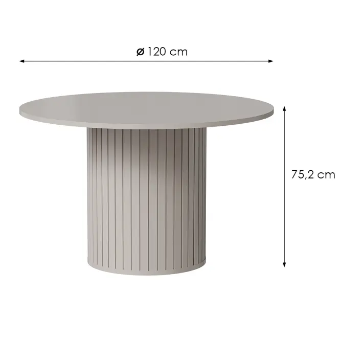 Stôl Zante Za8 Cashmere,2