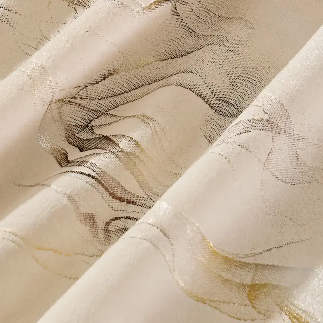 Záves na páske GOLDY VET479/1/210GSM 140x250 cm  krémový