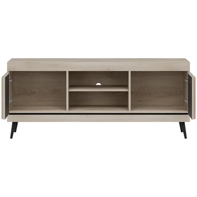TV stolík Mati Mi01 Dub Crem/Čierna,6