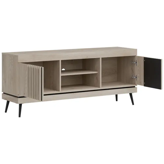 TV stolík Mati Mi01 Dub Crem/Čierna,7