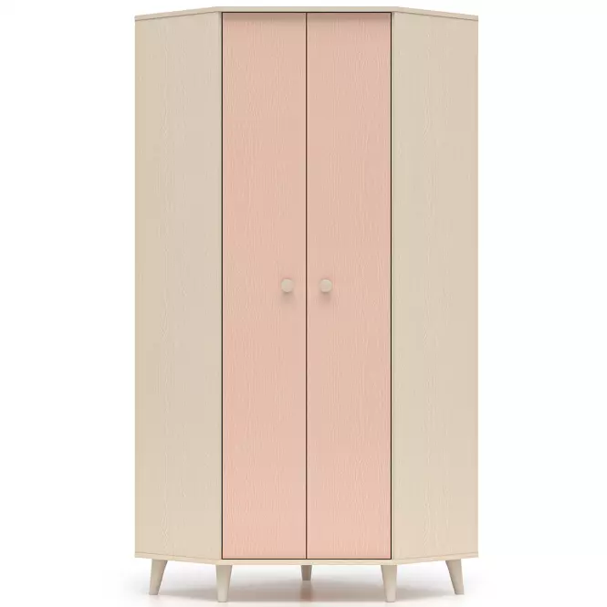 Skriňa  Mevel 01 Púštny piesok/Millenial Pink