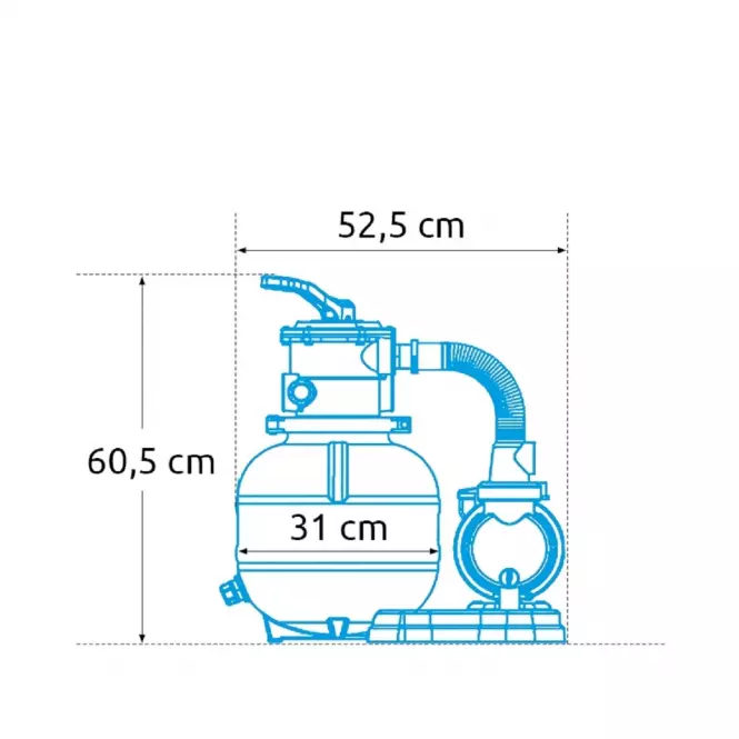 Piesková filtrácia Marimex ProStar Profi 4