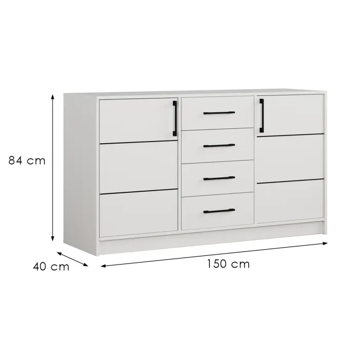 Komoda Belluno Biely,2