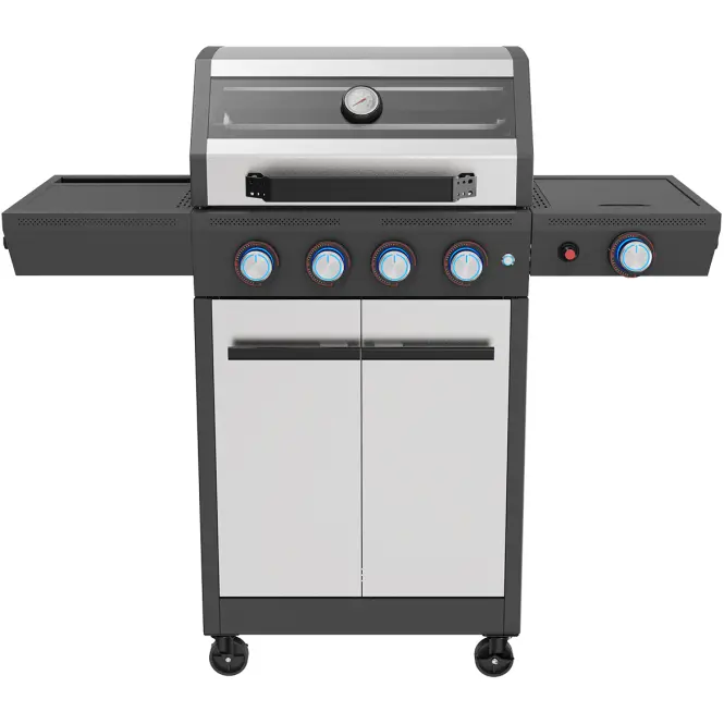 Plynový gril Mercado Luxe silver 4+1 15kw