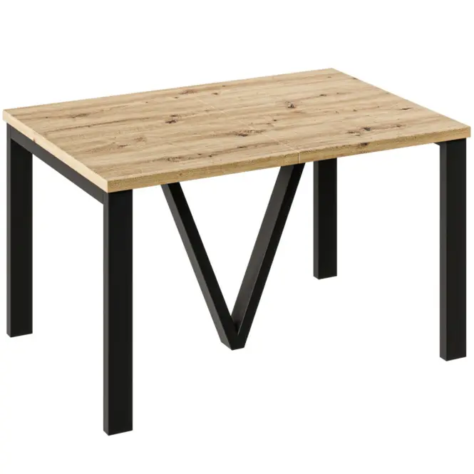 Rozkladací stôl 130-405 cm Titan dub Artisan,2