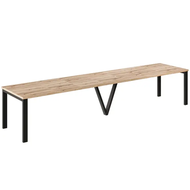 Rozkladací stôl 130-405 cm Titan dub evoke