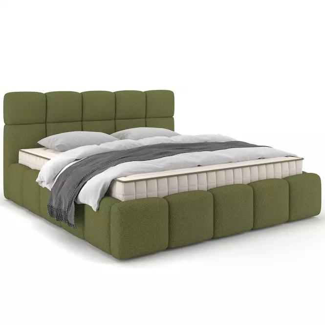 Posteľ Fluffy 120/200 Quelle 38 zelená