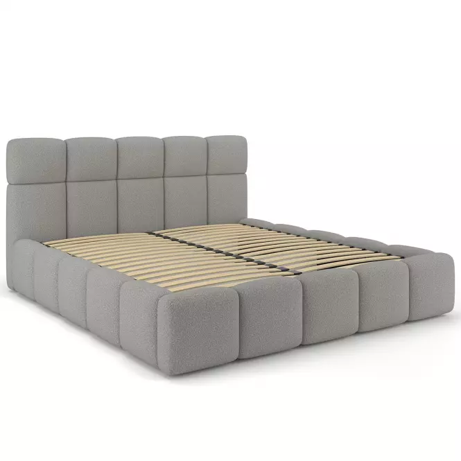 Posteľ Fluffy 160/200 Quelle 83 sivý