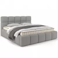 Posteľ Fluffy 180/200 Quelle 83 sivý