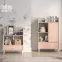 Regál Mevel 09 Púštny piesok/Millenial Pink,6