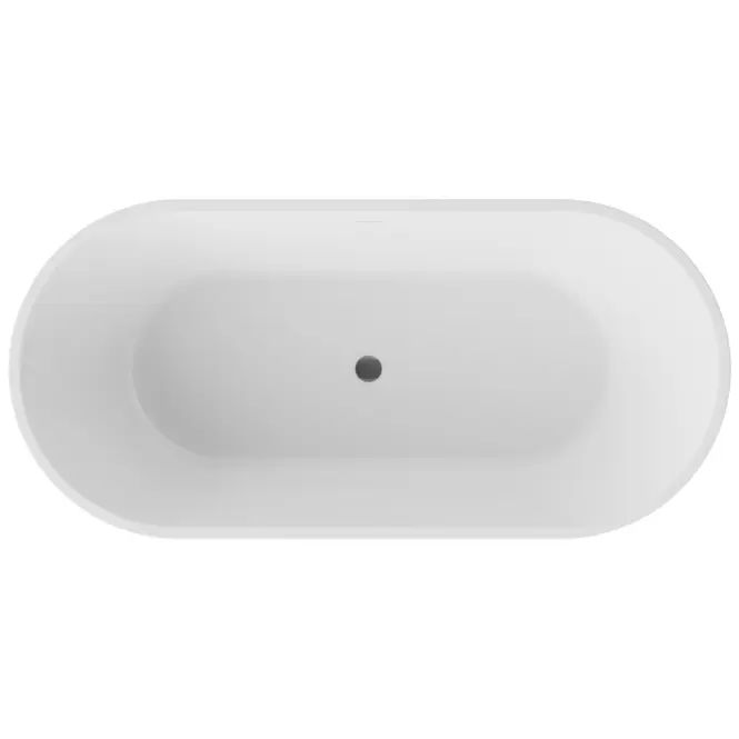 Voľne stojaca vaňa Deeva B&W 150/75 + sifón chróm