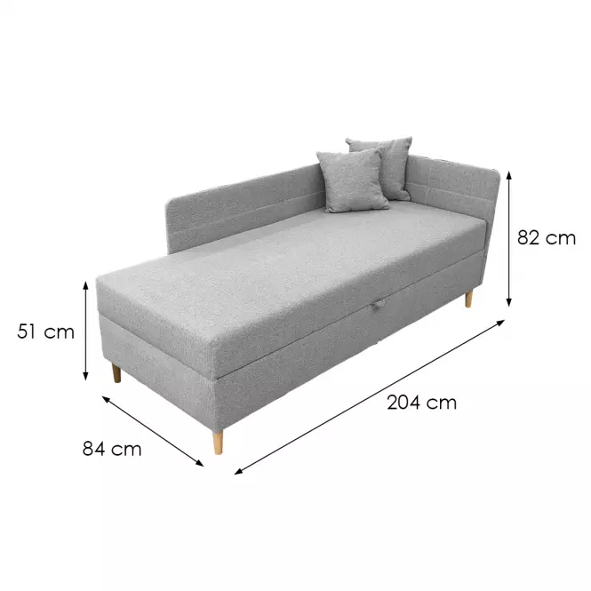 Posteľ Olimp Pocket P 80x200 Neve 85