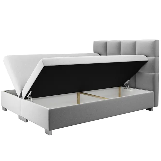 Posteľ Kanada s topperom 140x200 Alfa 17