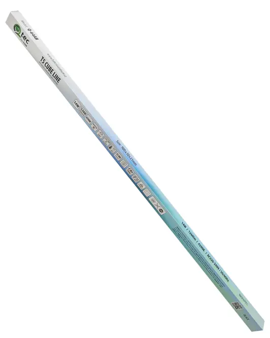 Svietidlo LED Q-64AB T5 CUBE LINE 14W 4200K čierna