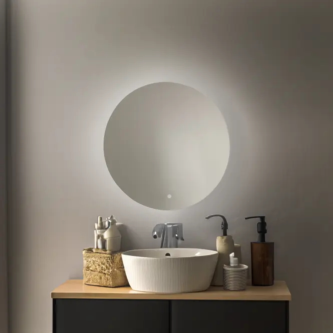 Zrkadlo LED FI60 + dotykový spínač,3