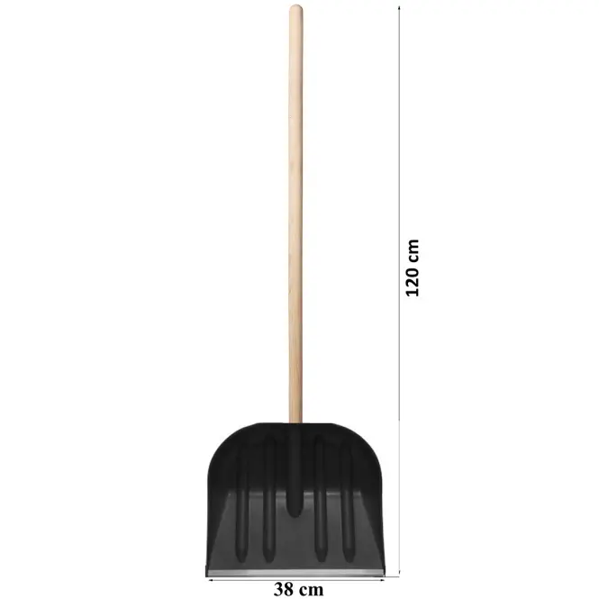 Lopata na sneh model 38 cm čierna LAGUZ,5
