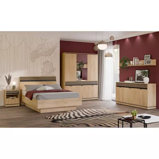 Posteľ 180  s úložným priestorom Ferro Fe18/180 D Crem Torro