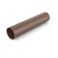 Odkvapový zvod Ø 90 mm plastový 3000 mm hnedý
