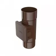 Lapač lístia s dvierkami pre plastové žľaby 110 mm