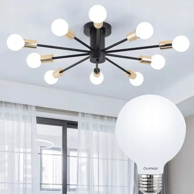 Žiarovka LED filament FR G95 8W E27 880LM 3000