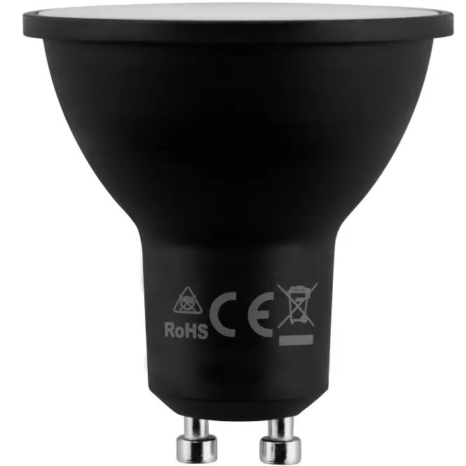 Žiarovka LED GU10 3W 270LM 120ST. CB blacka,2