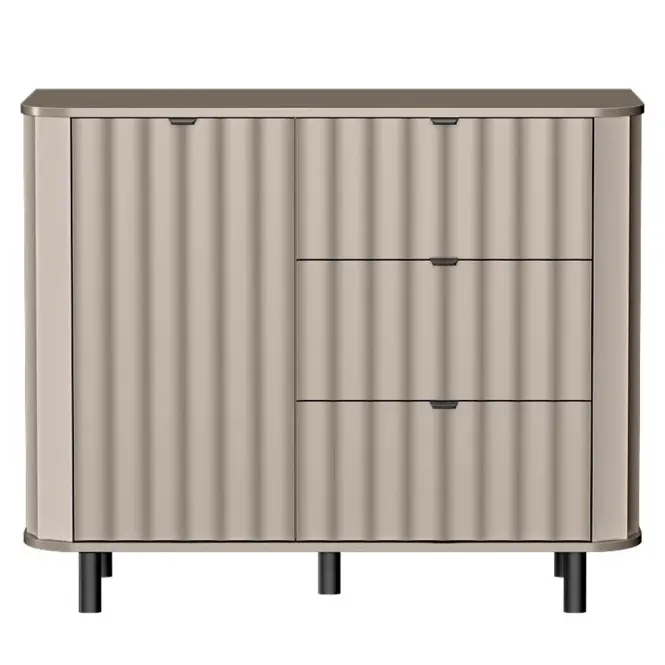 Komoda Novado 3nv 110 Clay Gray,3