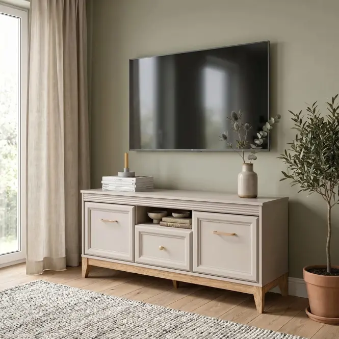 TV stolík Windsor 8w Kašmír/Dub Prírodné
