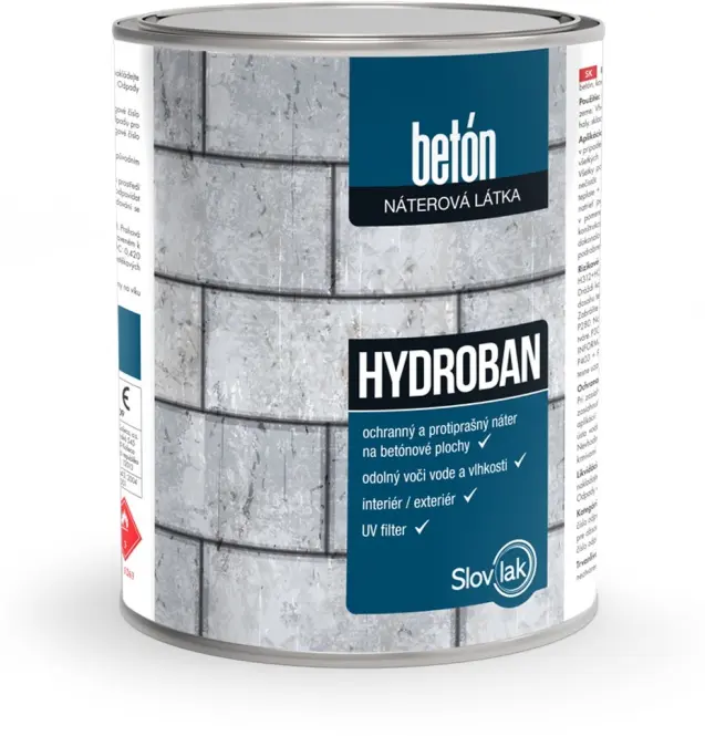 Hydroban Univerzálna farba na betón svetlosivá 2,5kg