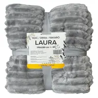 Deka Laura 170x220 cm 8 svetlosivá