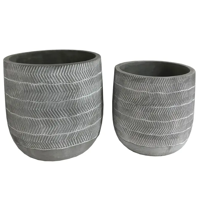 Kvetináč YS46172L cement,3