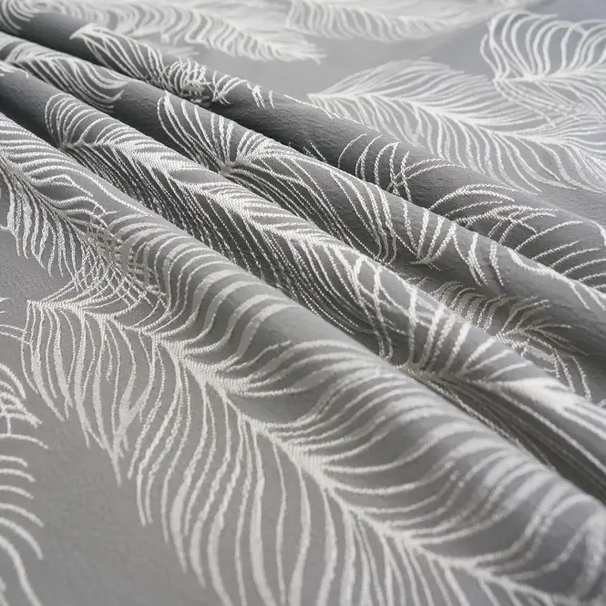 Záves na páske HM/FEATHER/135x180/sivý