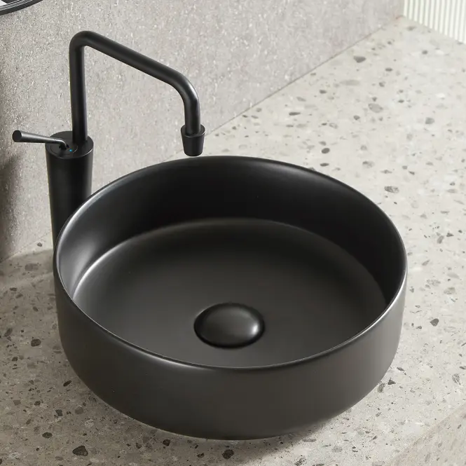 Umývadlo na dosku Marubo-Aruba black mat
