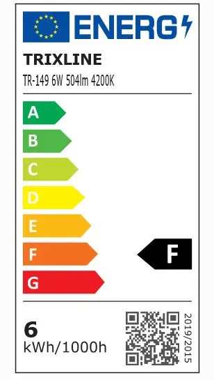 Svietidlo BC TR-149S 6W LED 4200K square drevo
