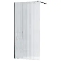 Sprchová Stena Walk-In Fly 100x190 black