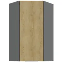 Kuchynská skrinka Cremona Ant 60x60 Gn-108 1f (45°)