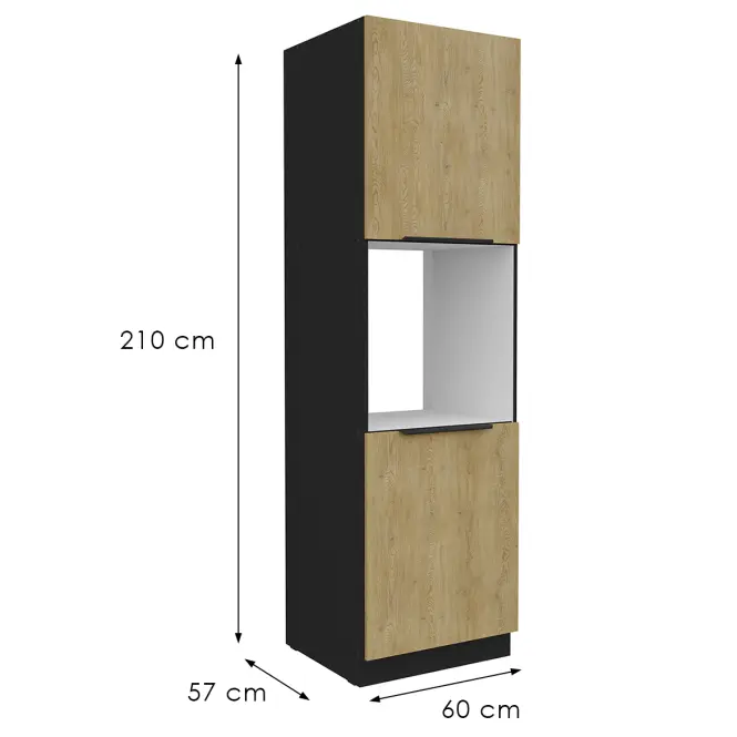 Kuchynská skrinka Cremona Bl 60dp-210 2f