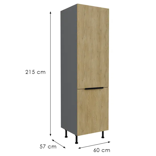 Kuchynská skrinka Cremona Ant 60lo-215 2f