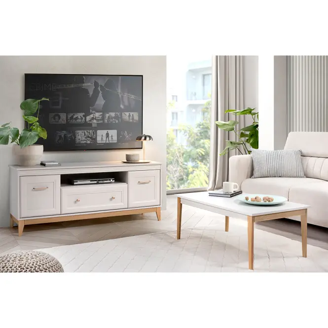 Posteľ 160 Windsor 16w Kašmír/Prírodný dub