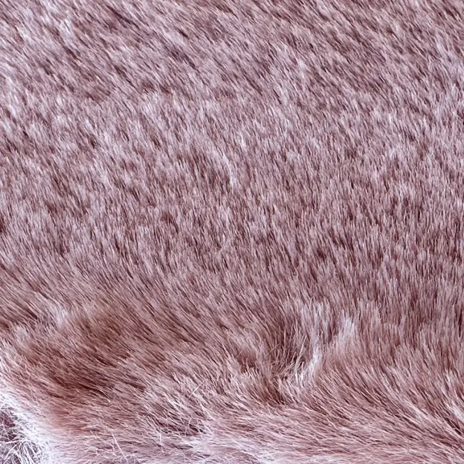 Koberec Bella Rabbit Fur 0,8/1,5 15 púdrovoružový
