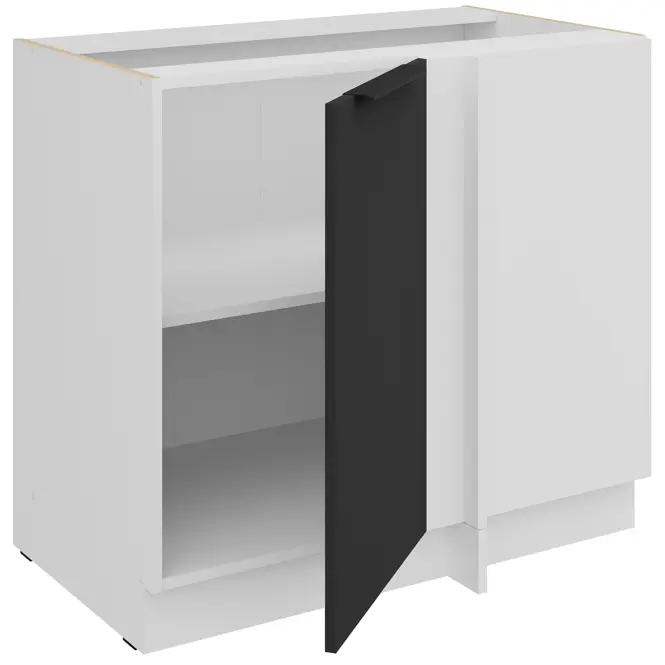 Kuchynská skrinka Aria-Bl/Wh Anti Fingerprint 105 Nd 1f Bb