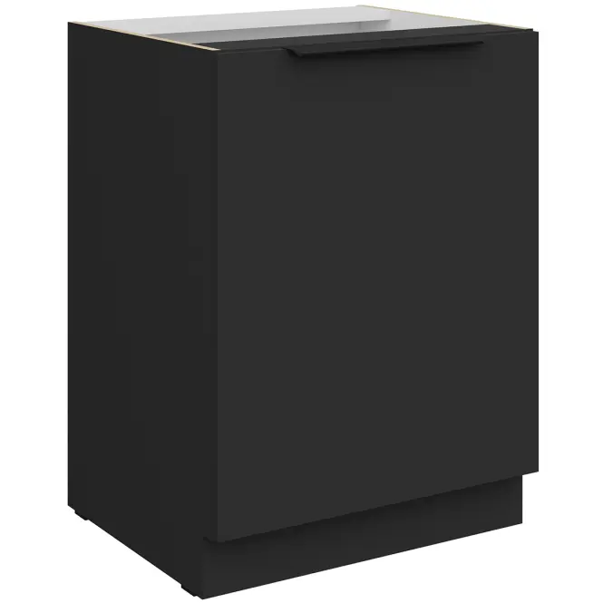 Kuchynská skrinka Aria-Bl/Bl Anti Fingerprint 60d 1f Bb