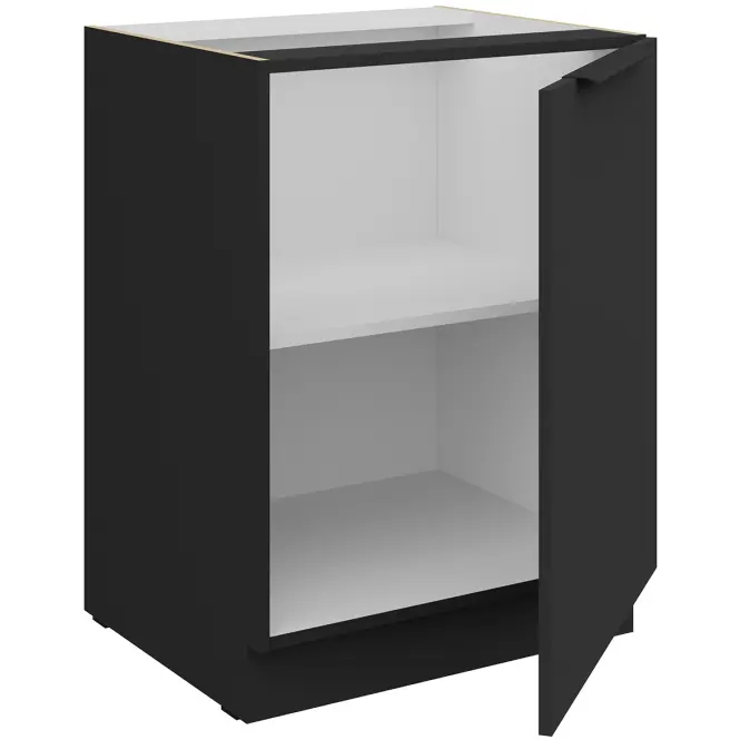 Kuchynská skrinka Aria-Bl/Bl Anti Fingerprint 60d 1f Bb