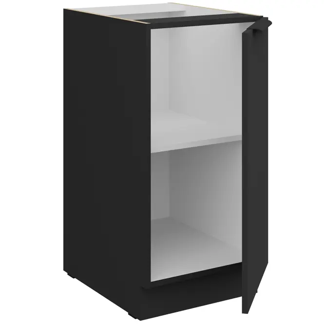 Kuchynská skrinka Aria-Bl/Bl Anti Fingerprint 40d 1f Bb