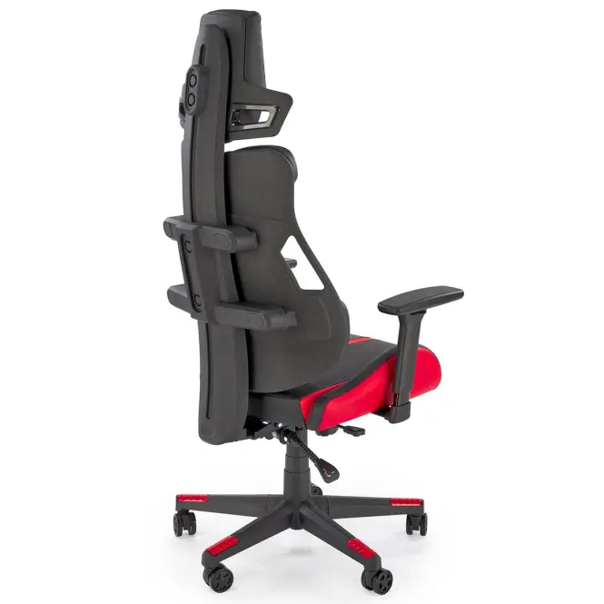 Kreslo pre hráča Nitro čierna/červená