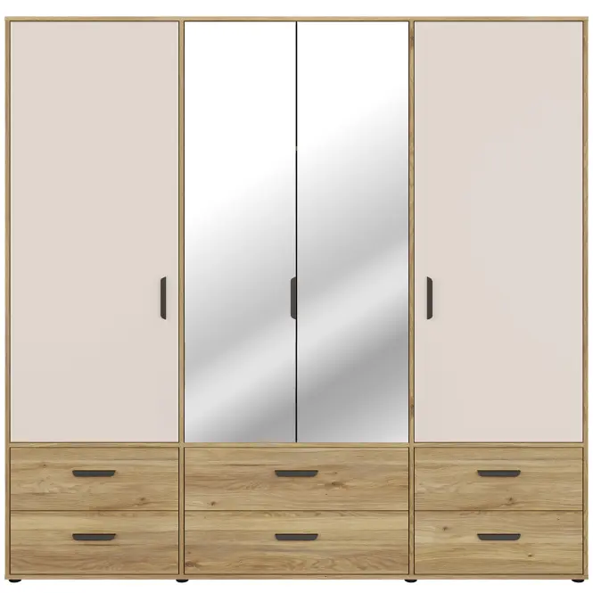Skriňa Mokkaro  Moks846-M802  2d2lud6sz Piesok/Dub Mauvella