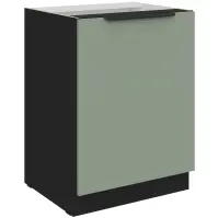 Kuchynská skrinka Aria-Sa/Bl Anti Fingerprint 60d 1f Bb
