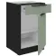 Kuchynská skrinka Aria-Sa/Bl Anti Fingerprint 50d 1f 1s Bb,3